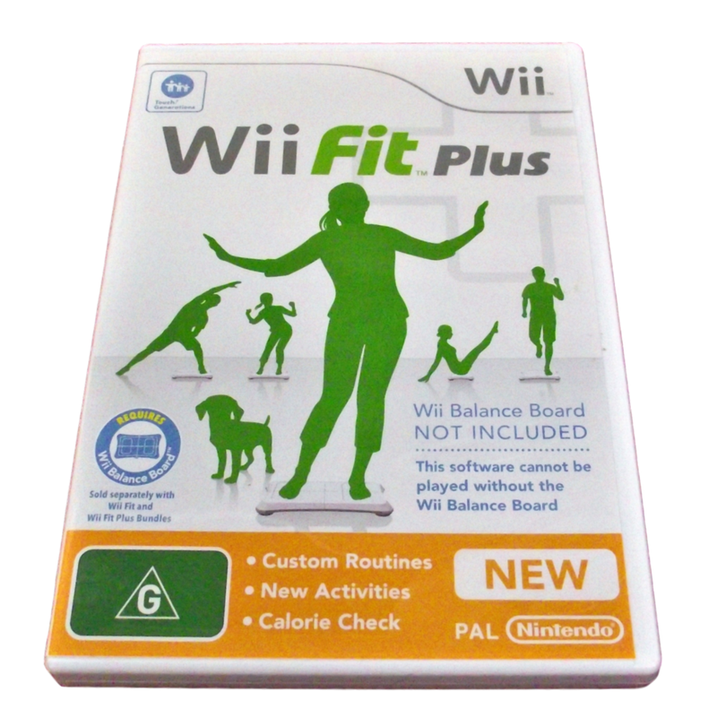 Wii Fit Plus Nintendo Wii PAL *No Manual* (Pre-Owned)