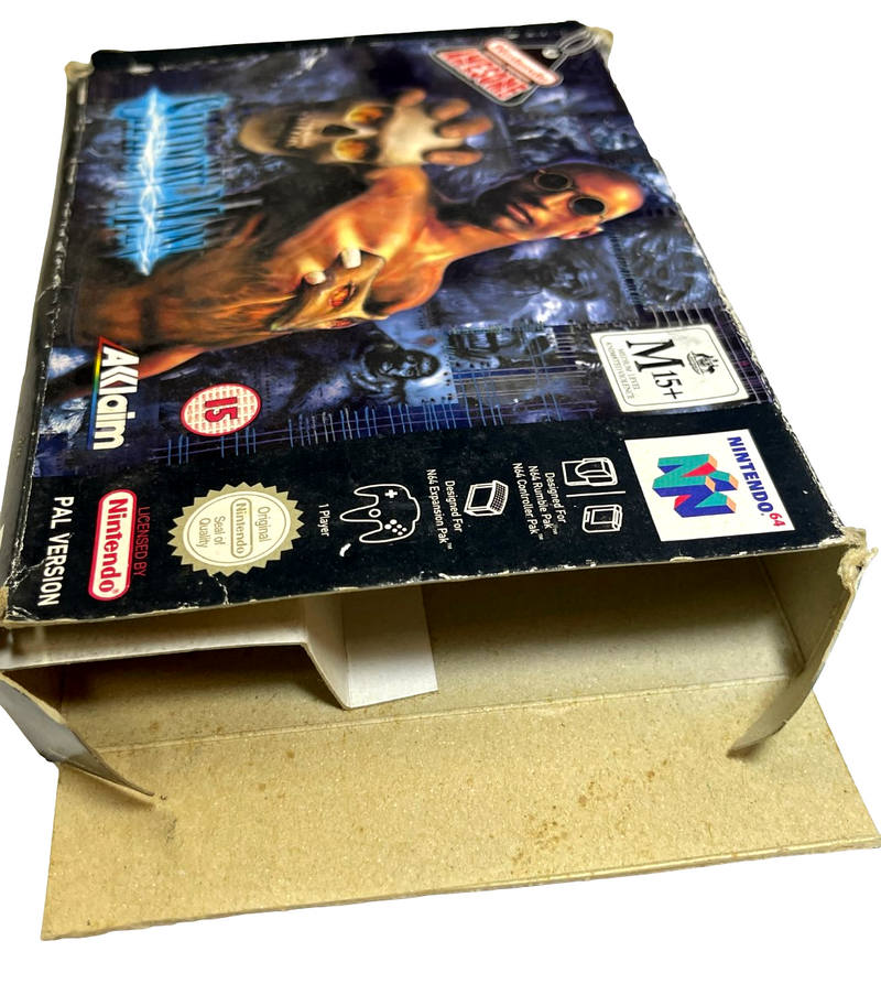 Shadow Man Nintendo 64 N64 Boxed PAL *Complete with Map* (Preowned)