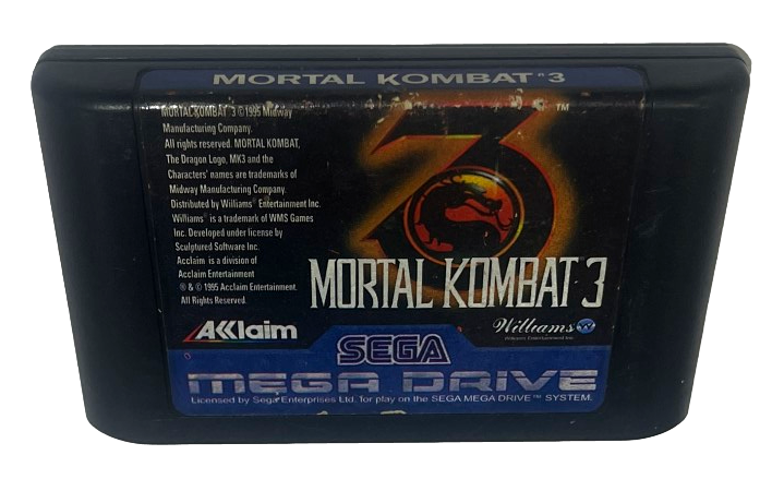 Mortal Kombat 3 Sega Mega Drive *Cartridge Only*