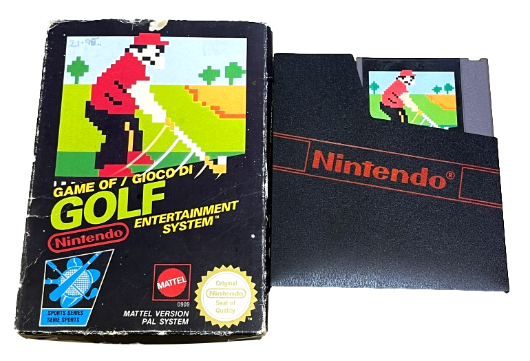 Golf Nintendo NES Boxed PAL *No Manual* (Preowned)