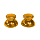 Pair of PS5 3D Rocker Metal Aluminum Caps Dual Sense Controller Gold