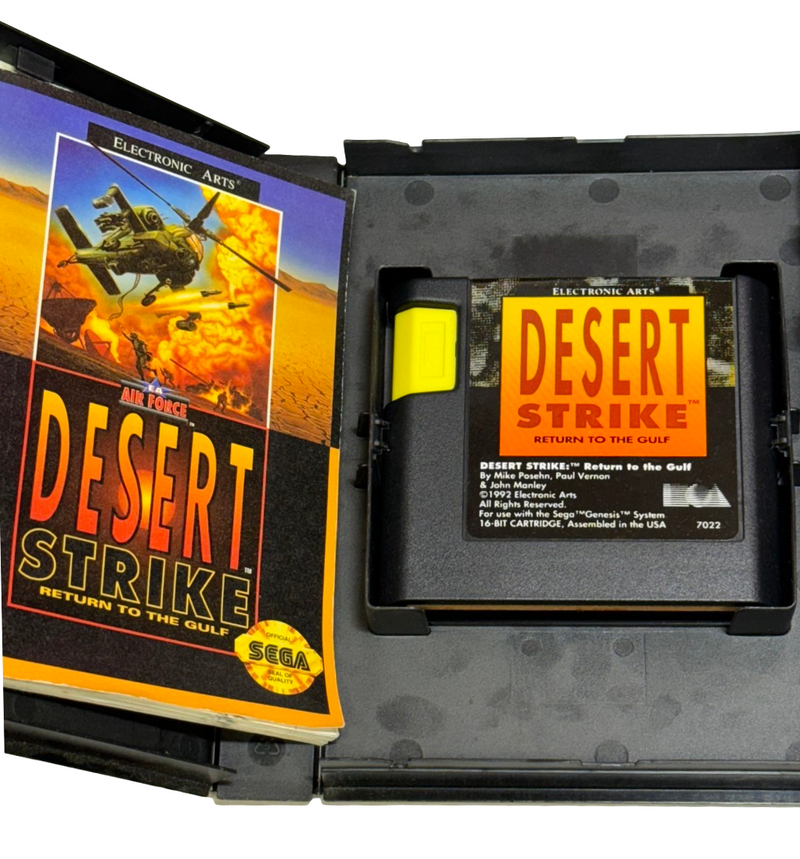 Desert Strike Sega Mega Drive PAL *Complete* (Preowned)