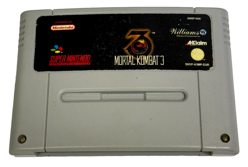 Mortal Kombat 3 Super Nintendo SNES PAL (Preowned)