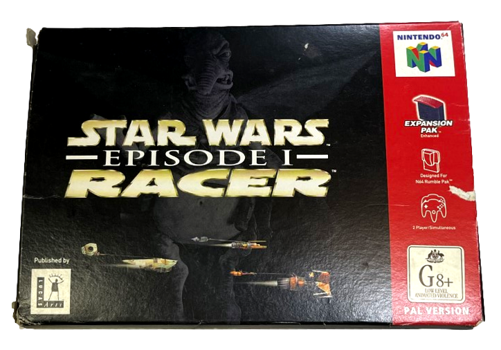 Star Wars Racer Episode 1 Nintendo 64 N64 Boxed PAL *Complete*