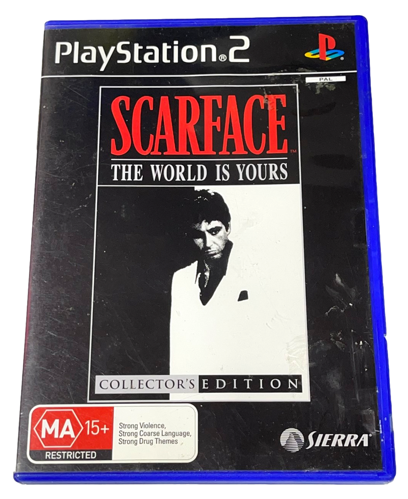 Scarface: The World is Yours Collector's Edition PS2 PAL *Manual, No Map* (Preowned)