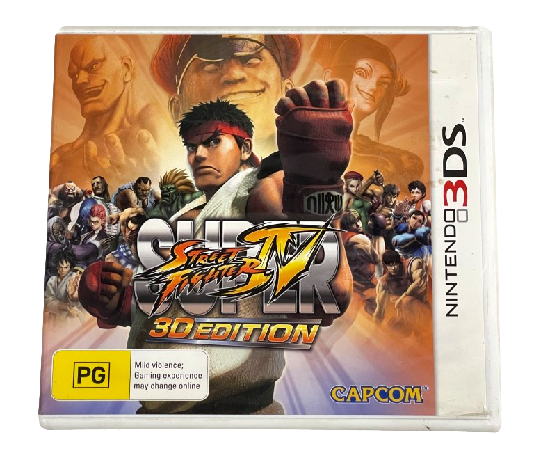 Super Street Fighter IV Nintendo 3DS 2DS Game (Pre-Owned)