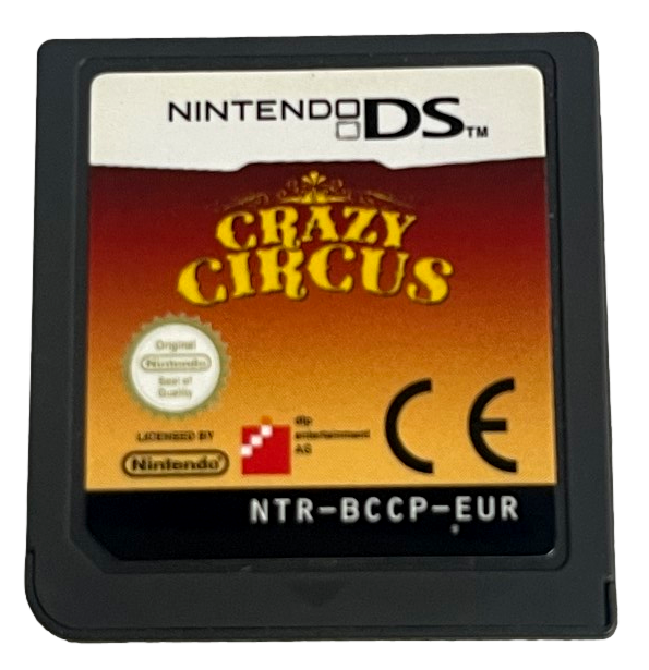 Crazy Circus Nintendo DS 2DS 3DS Game *Cartridge Only* (Pre-Owned)
