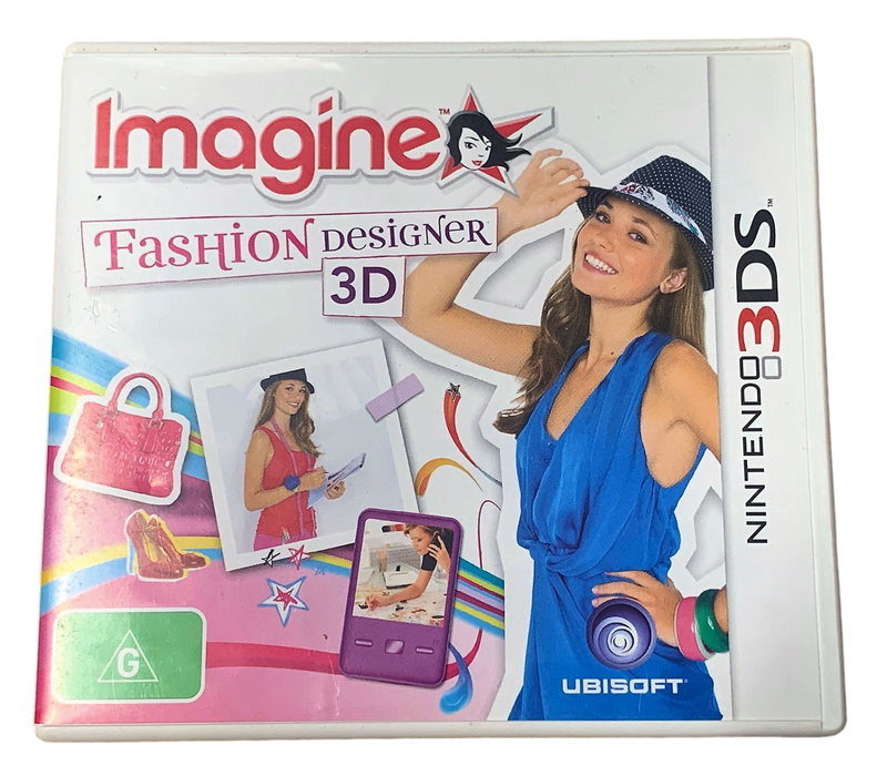 Imagine Fashion Designer 3D Nintendo 3DS 2DS Game (Preowned) - Games We Played