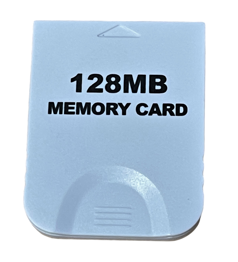 White Memory Card For Nintendo GameCube 2043 Blocks (Pre Owned) - Games We Played