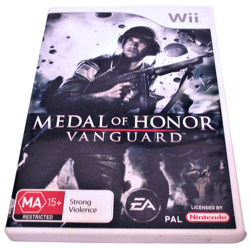 Medal Of Honour Vanguard Nintendo Wii PAL *No Manual* Wii U Compatible (Preowned)
