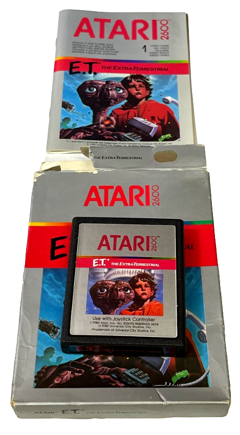 E.T. The Extra Terrestrial Atari 2600 *Complete*  (Preowned)