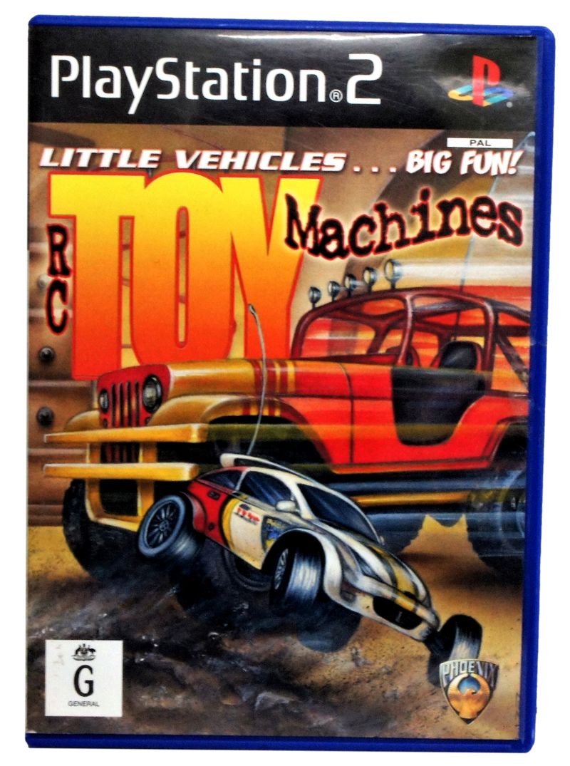 RC Toy Machines PS2 PAL *Complete* Playstation 2 (Preowned)