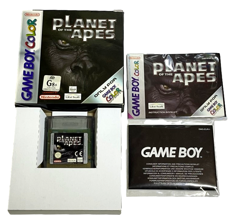 Planet of the Apes Nintendo Gameboy Boxed *Complete* (Preowned)