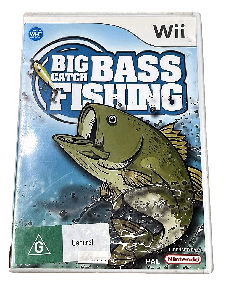 Big Catch Bass Fishing Nintendo Wii PAL *Complete* Wii U Compatible (Pre-Owned)