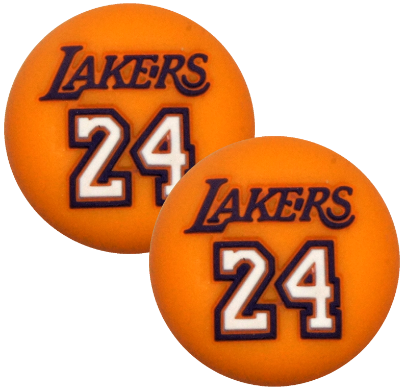 Thumb Grips x2 For PS4 PS5 XBOXONE Xbox Series X Toggle Cover - Lakers 24