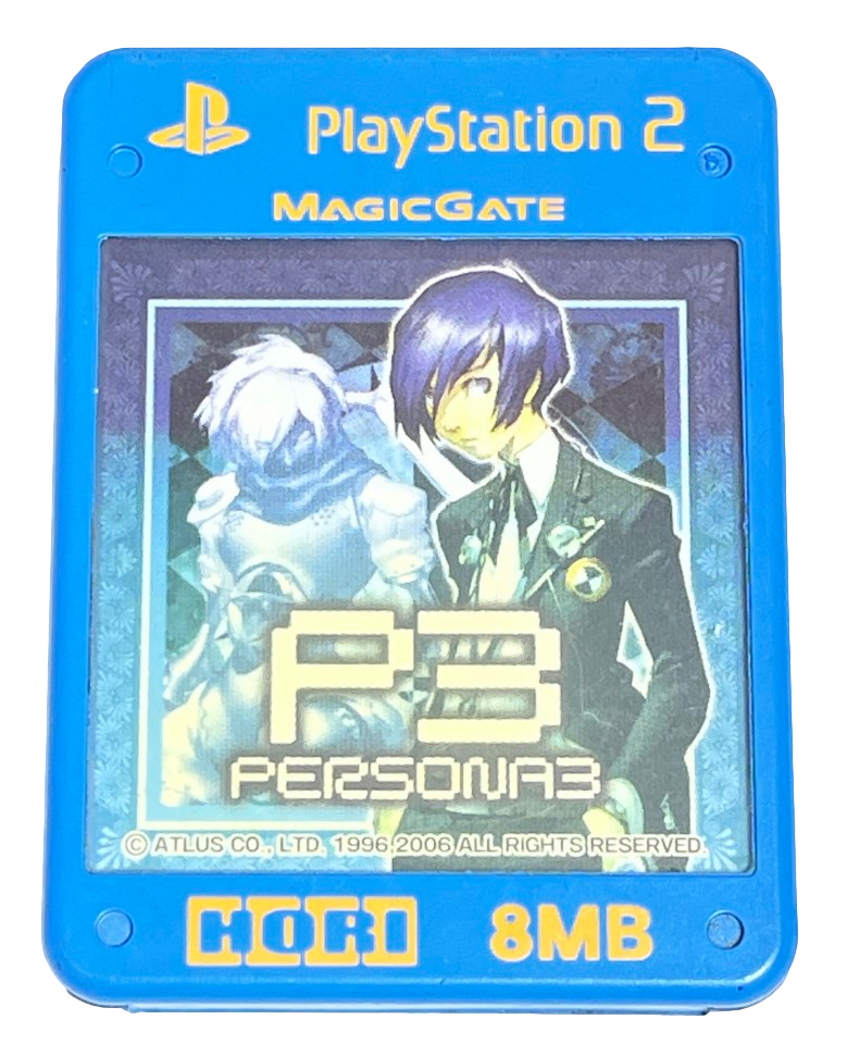 Persona 3 P3 Hori Magic Gate PS2 Memory Card PlayStation 2 (Preowned)
