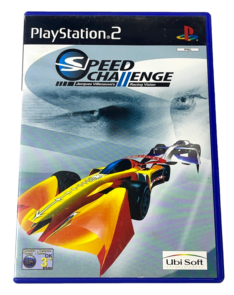 Speed Challenge Jacques Villeneuve's Racing Vision PS2 PAL *Complete* (Preowned)