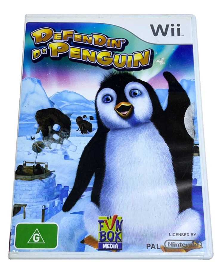 Defendin De Penguin Nintendo Wii PAL *Complete* Wii U Compatible (Pre-Owned)