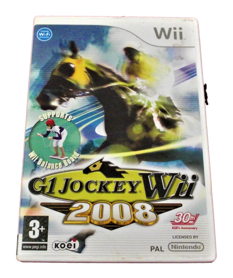 G1 Jockey Wii 2008 Wii Nintendo Wii PAL *Complete*(Preowned)