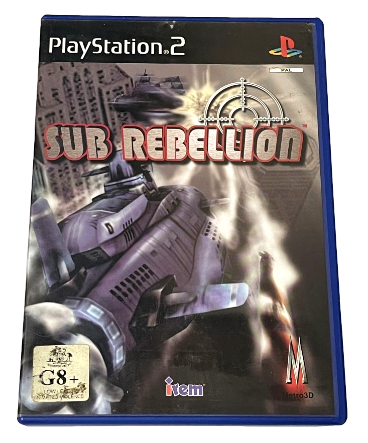 Sub Rebellion PS2 PAL *No Manual* (Preowned)