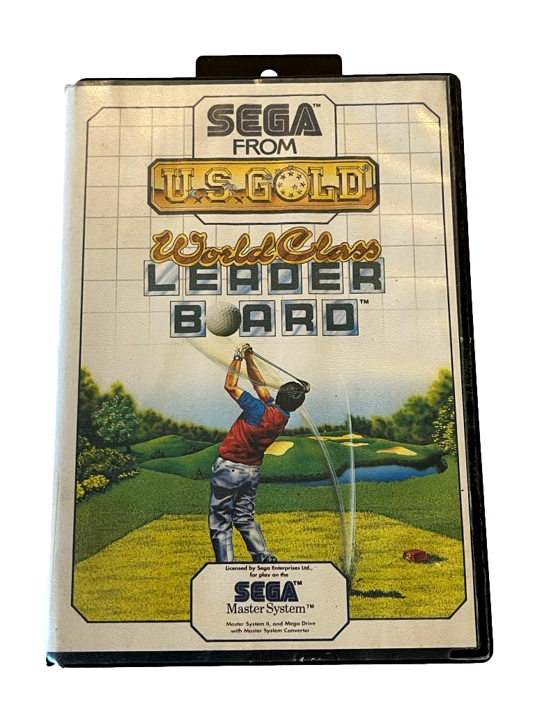 World Class Leader Board Golf Sega Master System *Complete* (Pre-Owned)