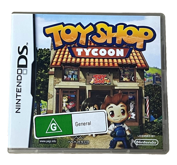 Toy Shop Tycoon Nintendo DS 2DS 3DS Game *Complete* (Pre-Owned)