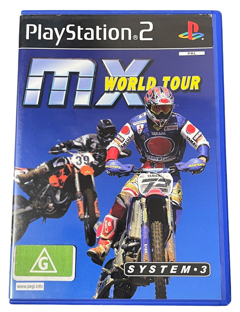 MX World Tour PS2 PAL *No Manual* Dirt Bikes (Preowned)