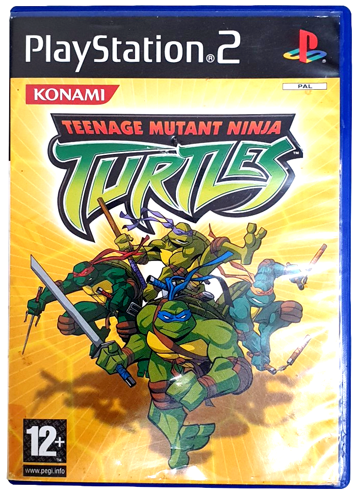 Teenage Mutant Ninja Turtles PS2 PAL *No Manual* Konami