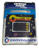 Omega Race Commodore 64 Cartridge Boxed *Complete* (Preowned)