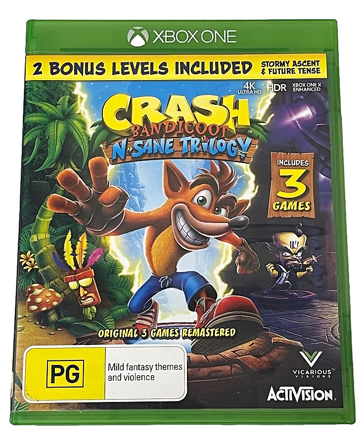 Crash Bandicoot N Sane Trilogy Microsoft Xbox One (Pre-Owned)