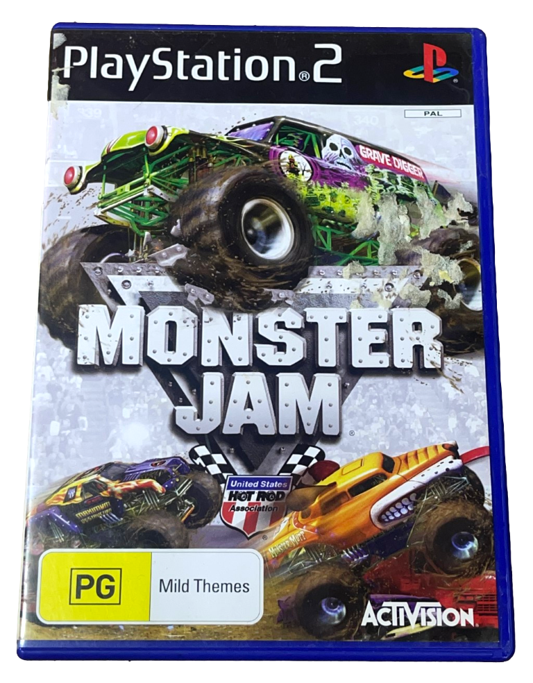 Monster Jam PS2 PAL *No Manual* (Preowned)