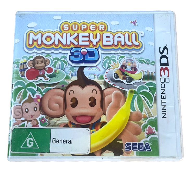 Super Monkey Ball 3D Nintendo 3DS 2DS Game (Pre-Owned)
