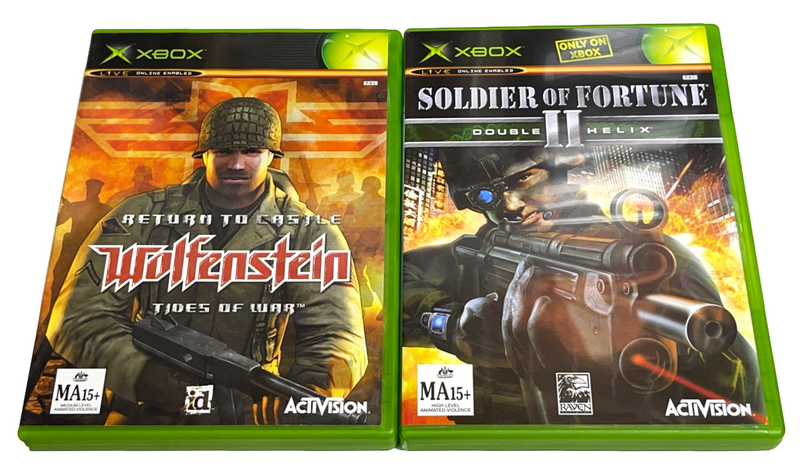 Live Shooter Twin Pack XBOX Original PAL *Complete* (Preowned)