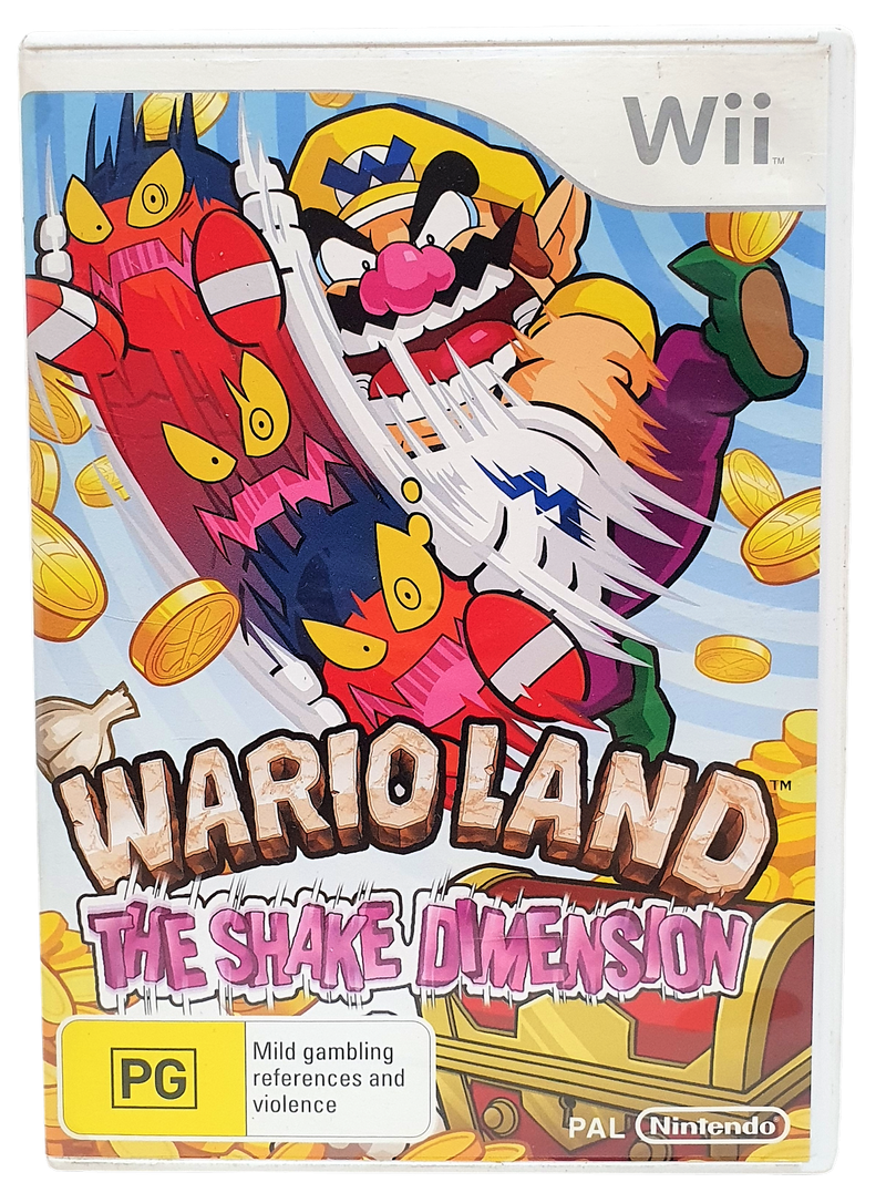Wario Land The Shake Dimension Nintendo Wii PAL *No Manual* (Pre-Owned)