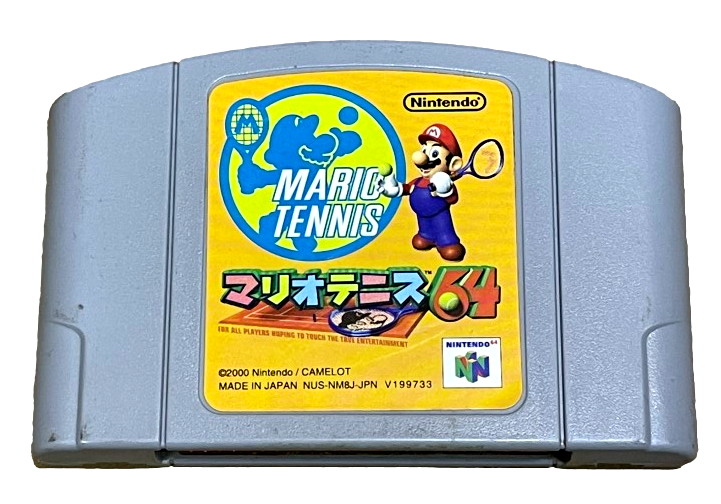 Mario Tennis Nintendo 64 N64 NTSC Japanese (Preowned)