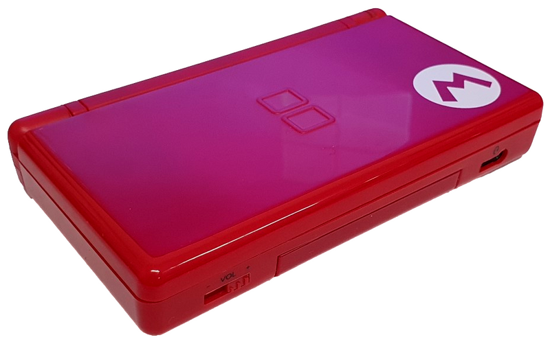 Nintendo DS Lite Mario Retrofit + USB Charger (Preowned)