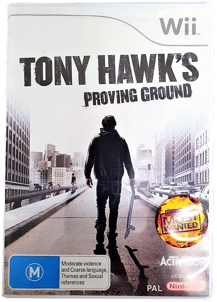 Tony Hawk's Proving Ground Nintendo Wii PAL *Complete* Wii U Compatible (Preowned)