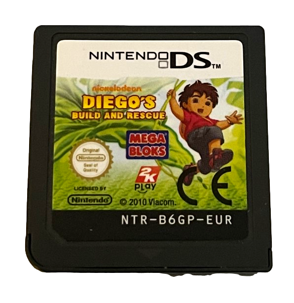 Diego's Build and Rescue Nintendo DS 2DS 3DS Game *Cartridge Only* (Pre-Owned)