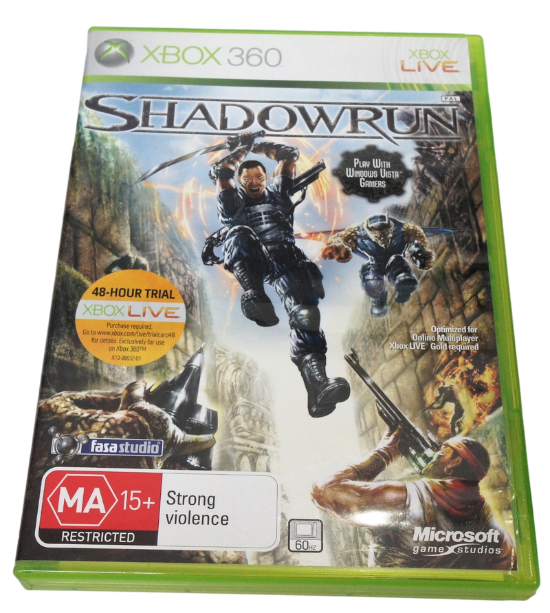 Shadowrun XBOX 360 PAL (Preowned) - Games We Played