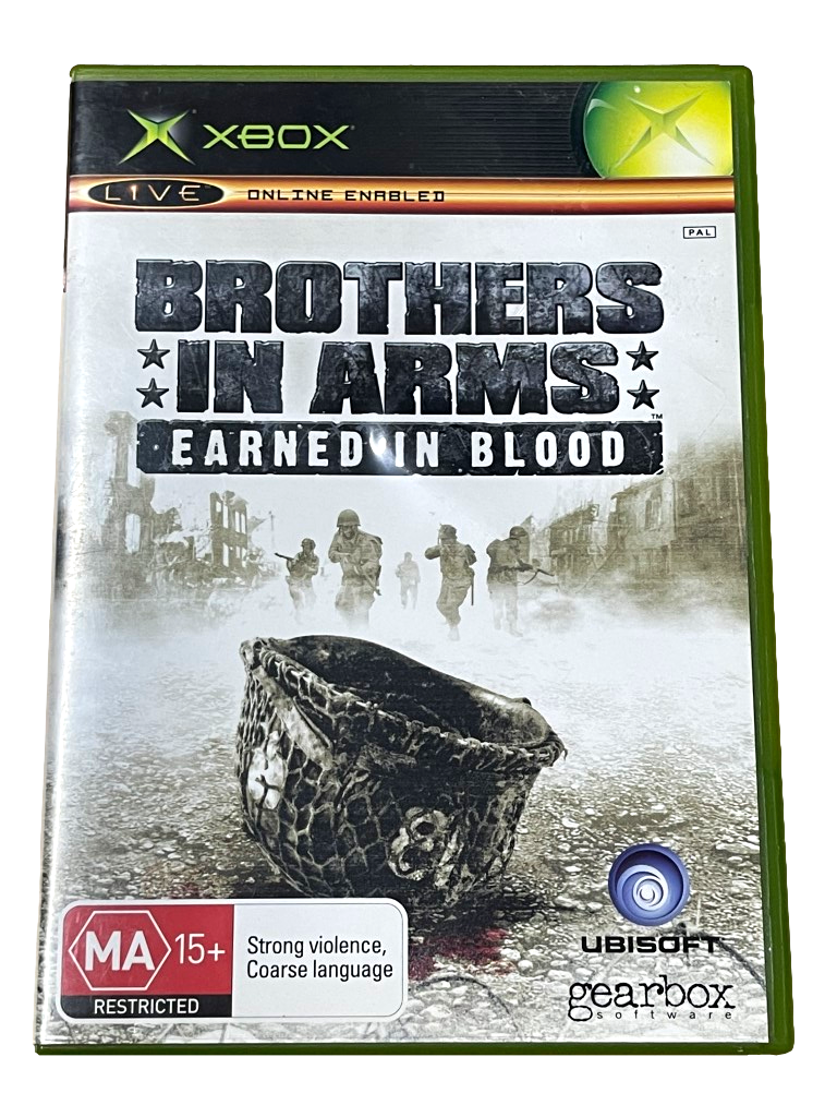 Brothers in Arms Earned in Blood XBOX Original PAL *Complete* (Pre-Owned)