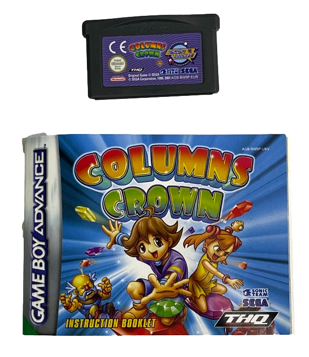 Columns Crown / ChuChu Rocket Nintendo Gameboy Advance GBA *Complete* Boxed (Pre-Owned)