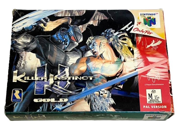 Killer Instinct Gold Nintendo 64 N64 Boxed PAL *Complete* (Preowned)