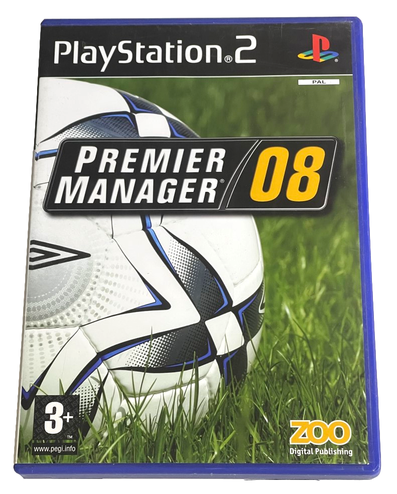 Premier Manager 08 PS2 PAL *Complete* (Preowned)