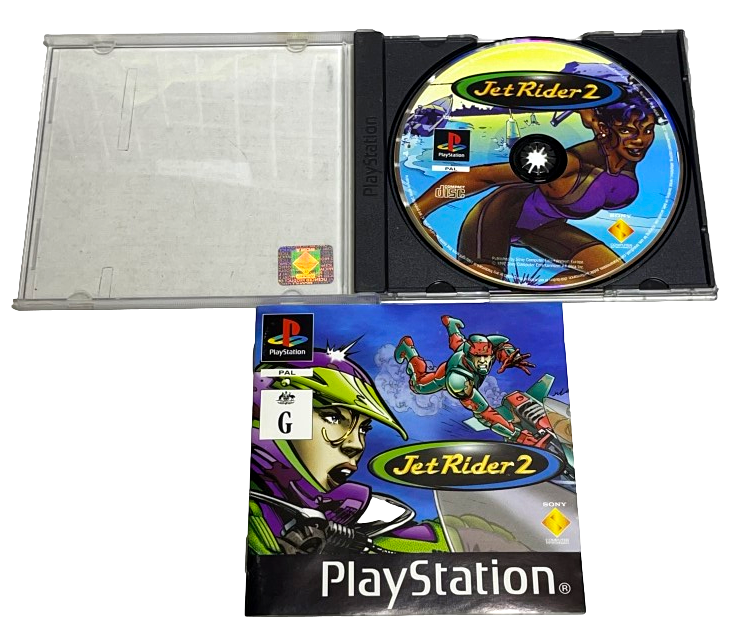 Jet Rider 2 PS1 PS2 PS3 PAL *No Cover Art* (Preowned)