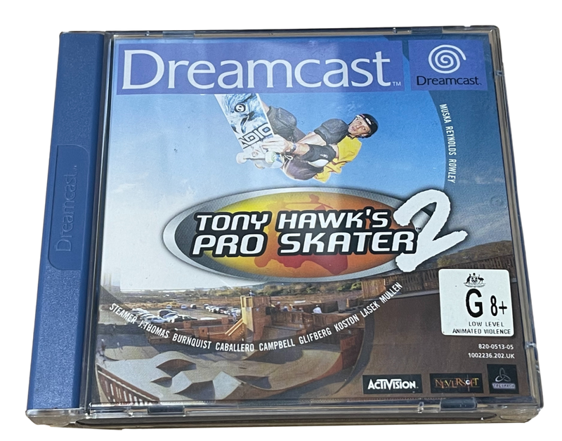 Tony Hawk's Pro Skater 2 Sega Dreamcast PAL *Complete* (Preowned)
