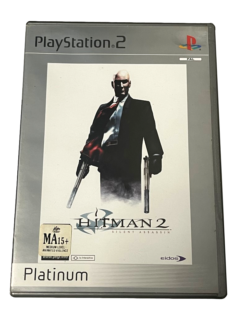 Hitman 2 Silent Assassin PS2 (Platinum) PAL *No Manual* (Pre-Owned)
