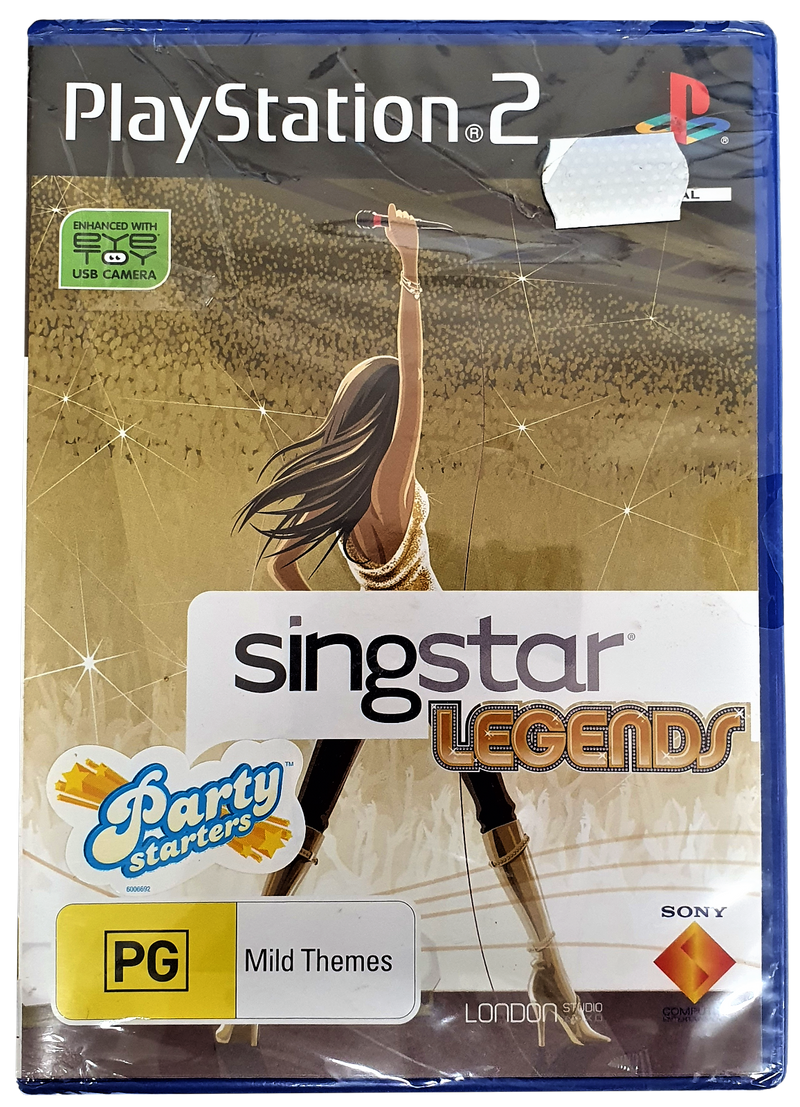 SingStar Legends PS2 PAL *Sealed* Playstation 2