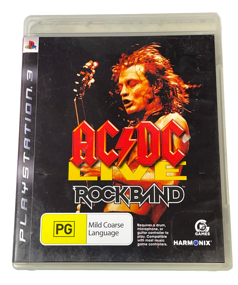 AC/DC Live RockBand Sony PS3 (Pre-Owned)