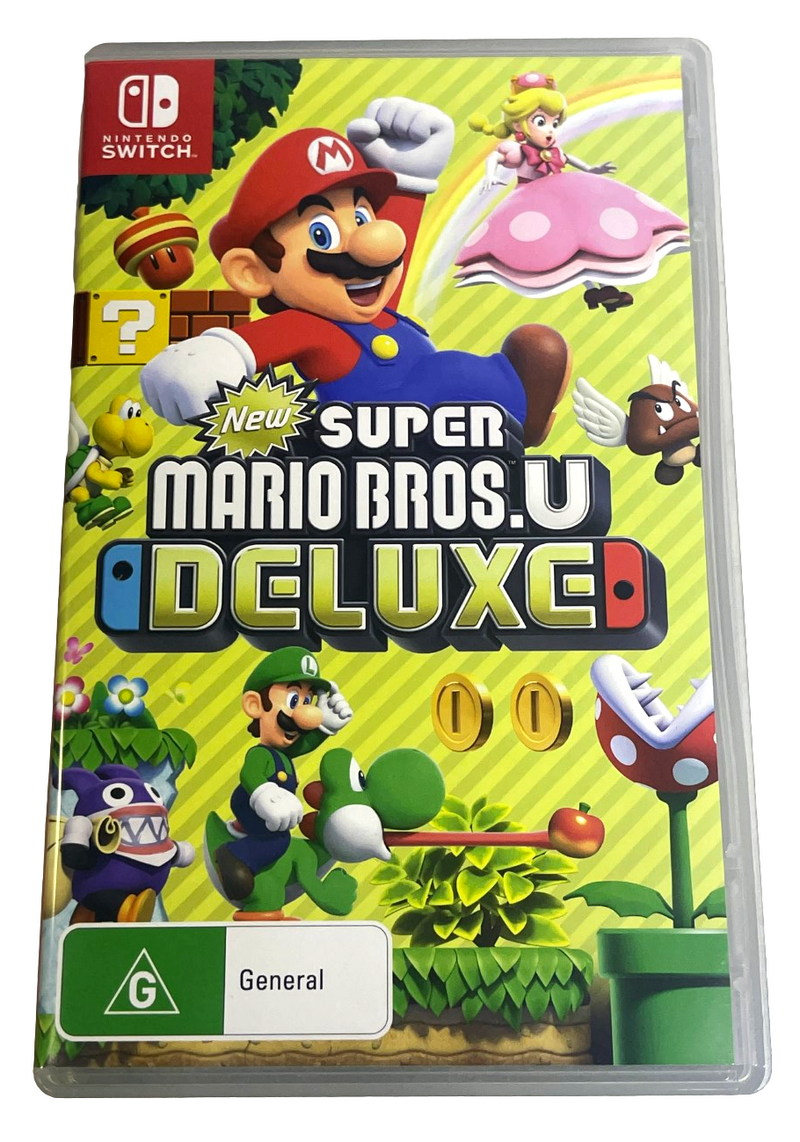 New Super Mario Bros U Deluxe Nintendo Switch (Preowned)