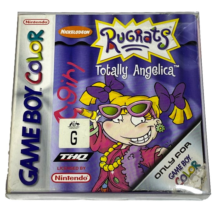 Rugrats Totally Angelica Nintendo Gameboy Boxed *Complete* (Preowned)